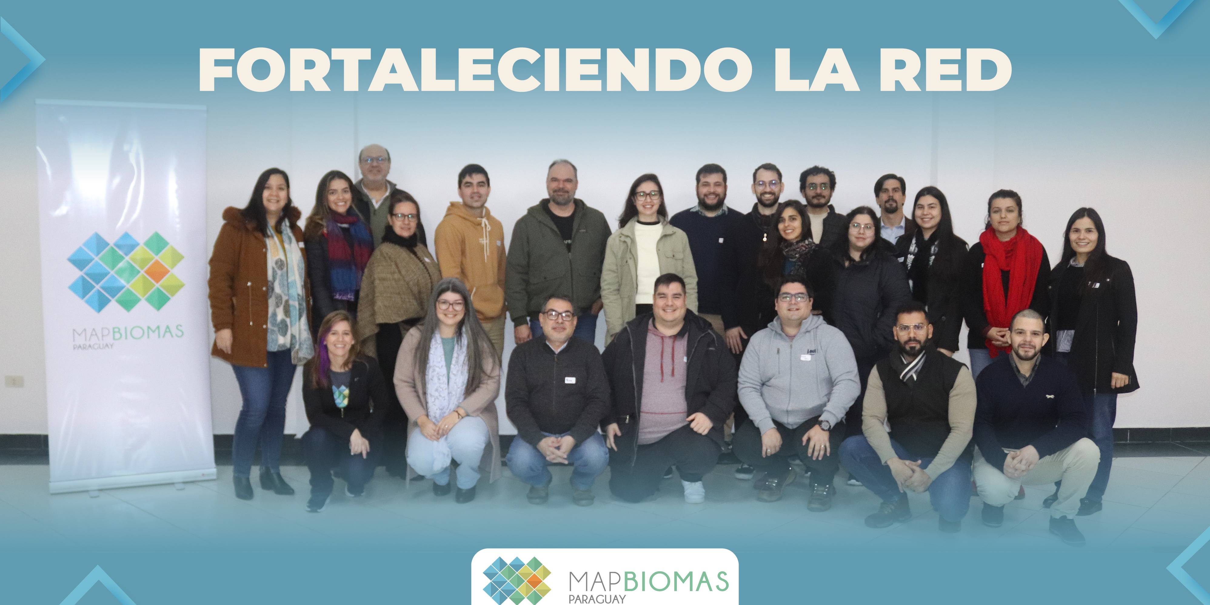 MapBiomas Paraguay fortalece su red en su primer encuentro presencial