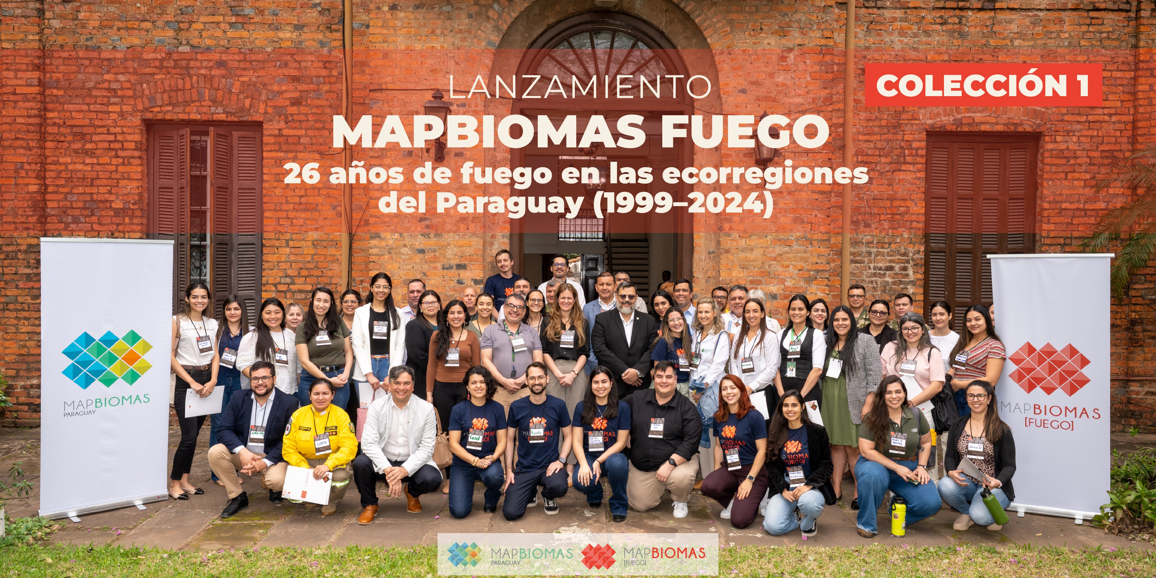 Lanzan la primera colección de MapBiomas Fuego Paraguay