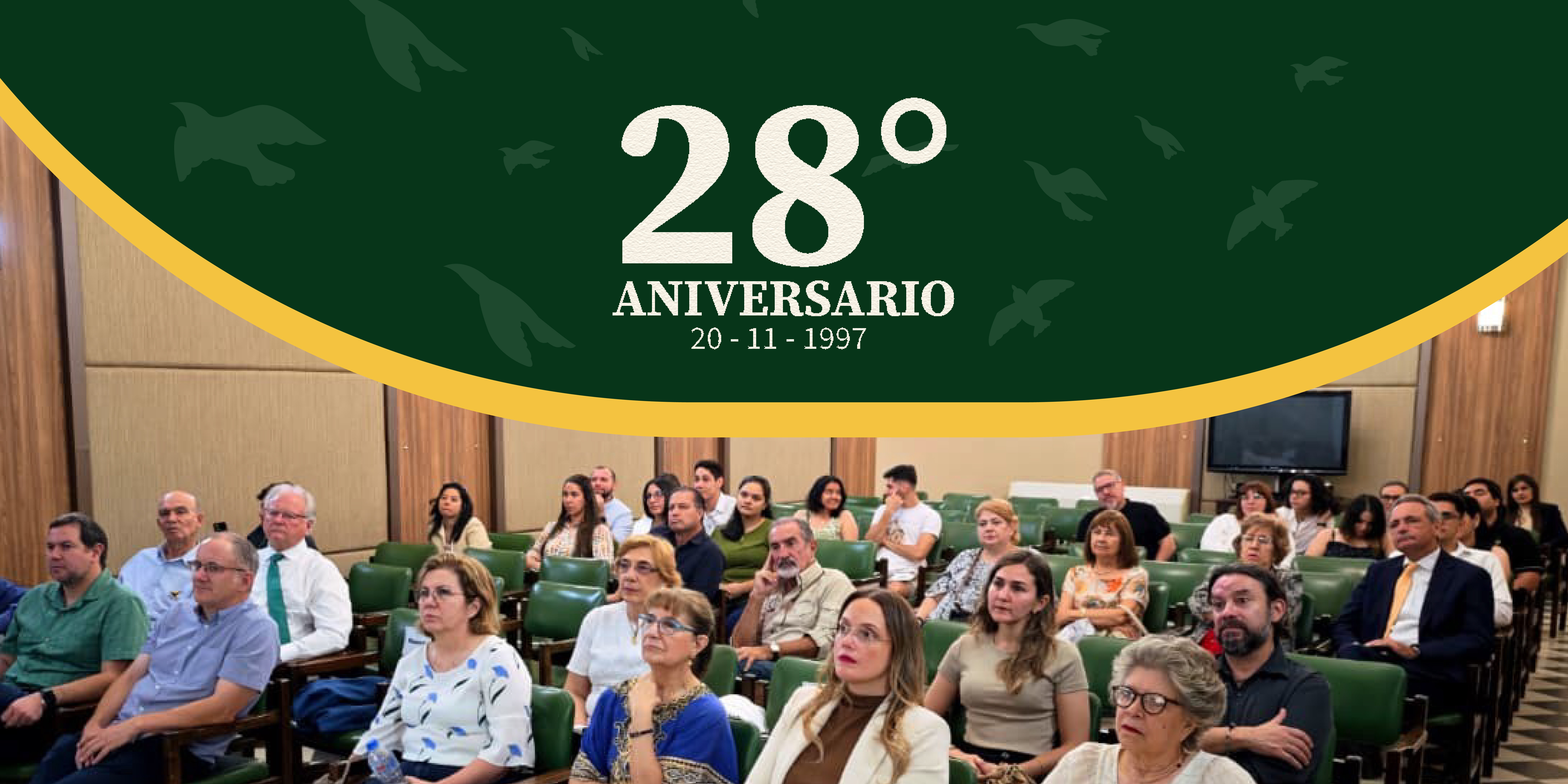 ¡Gracias por acompañarnos en nuestros 28 años de conservación!